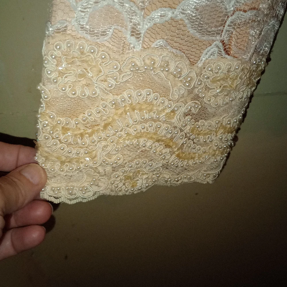 EUC Christian Dior Vintage 80s Lace Floral Jacket Women's Size 12